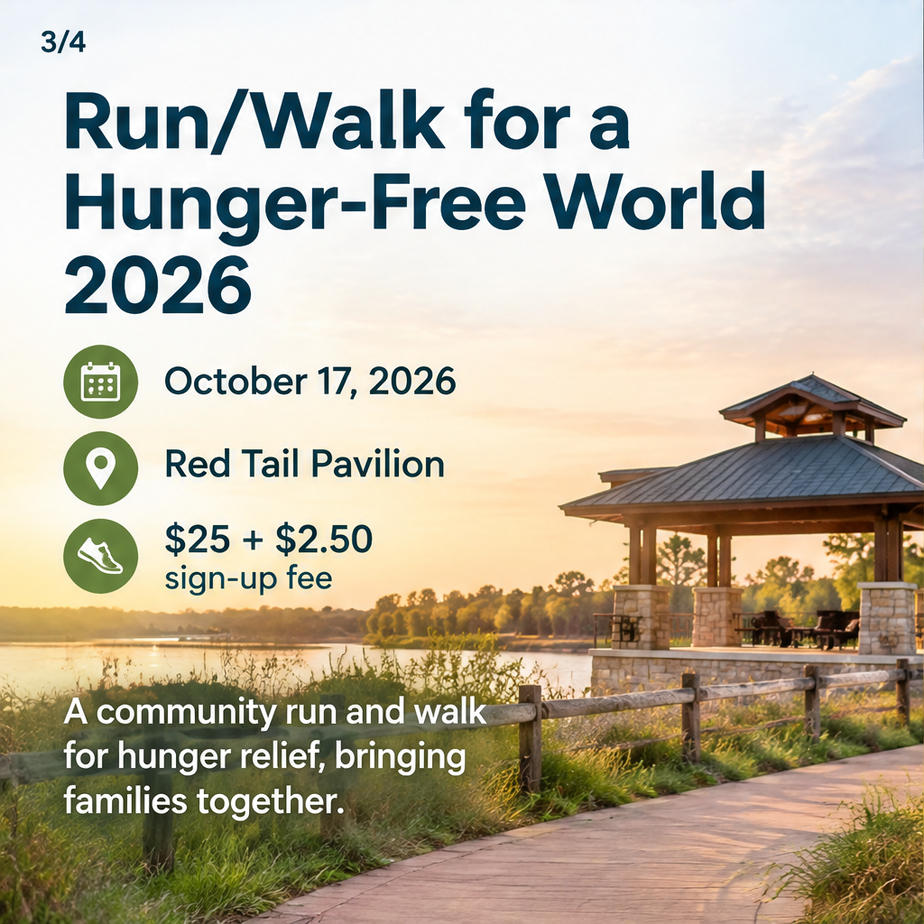 Run/Walk for a Hunger-Free World 2026 — slide 3 of 5