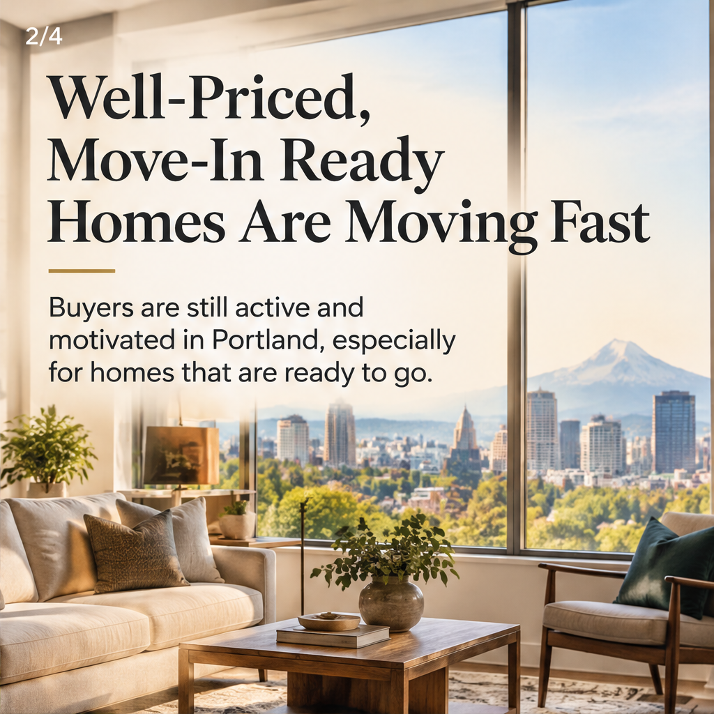 Sellers: More Homes Selling Fast in Portland — slide 2 of 5