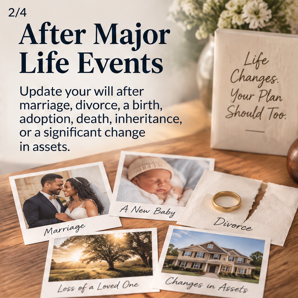 Update Your Will Before Life Changes You: Key Moments to Review Your Estate Plan — slide 2 of 5