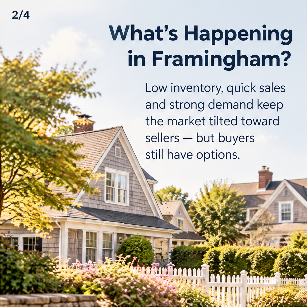 Framingham Market Update: Sellers Still Have the Edge — slide 2 of 5