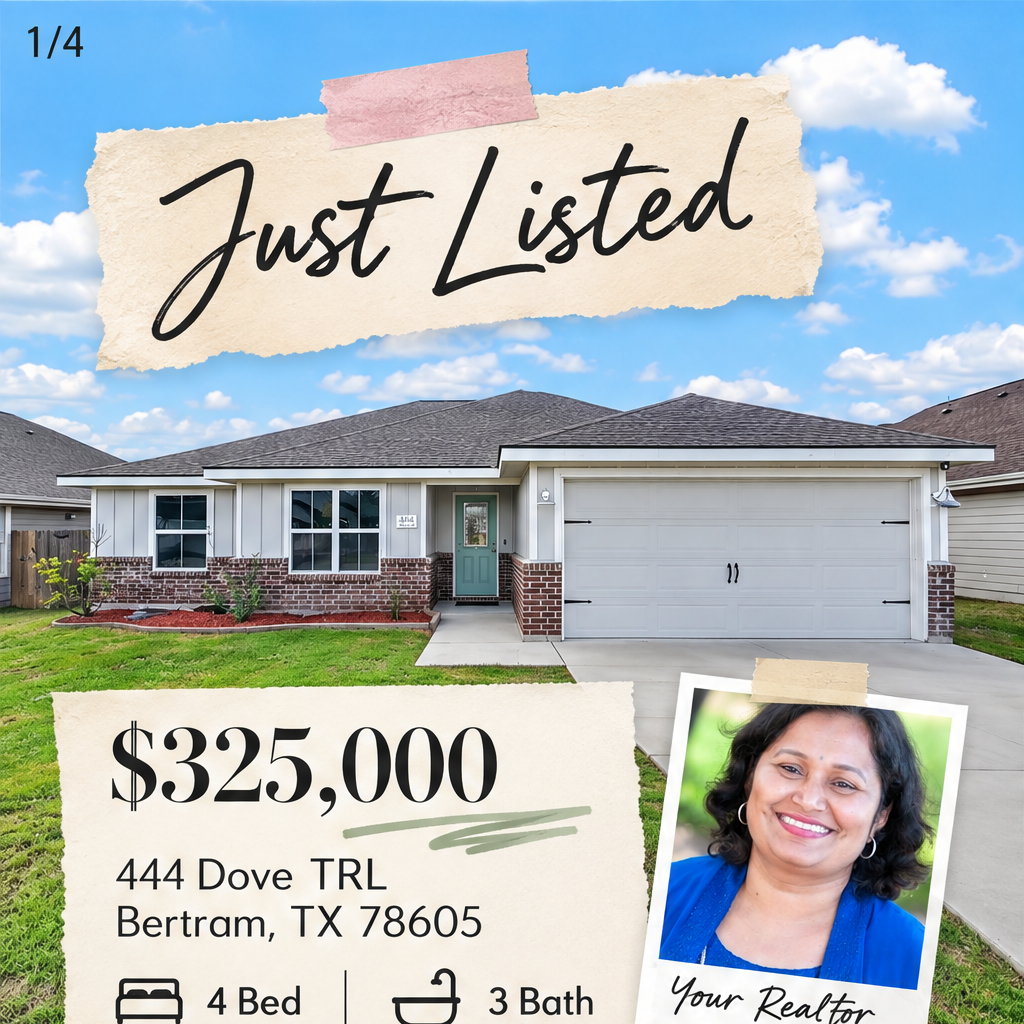444 Dove TRL Bertram, TX 78605 — slide 1 of 5