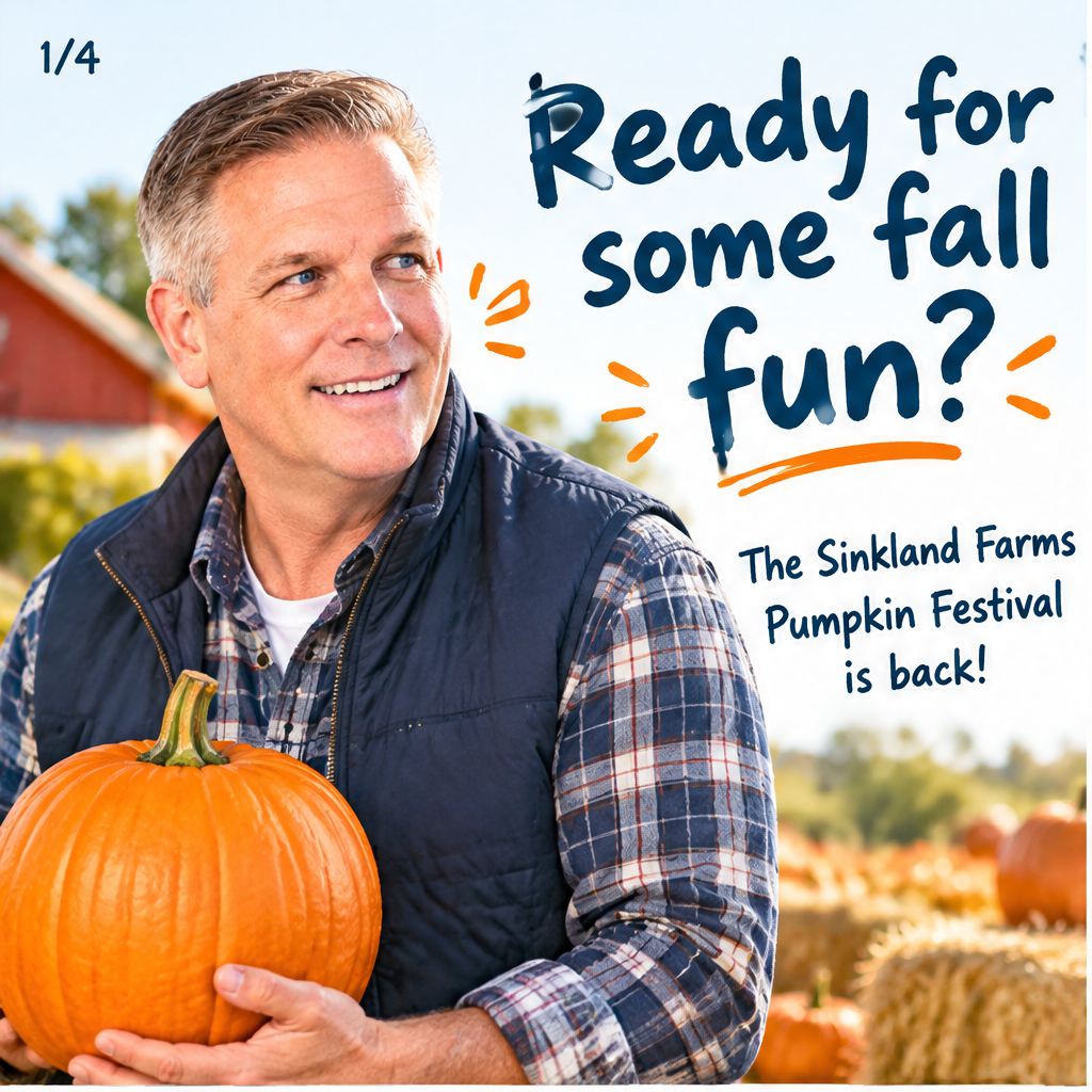 Sinkland Farms Pumpkin Festival — slide 1 of 5