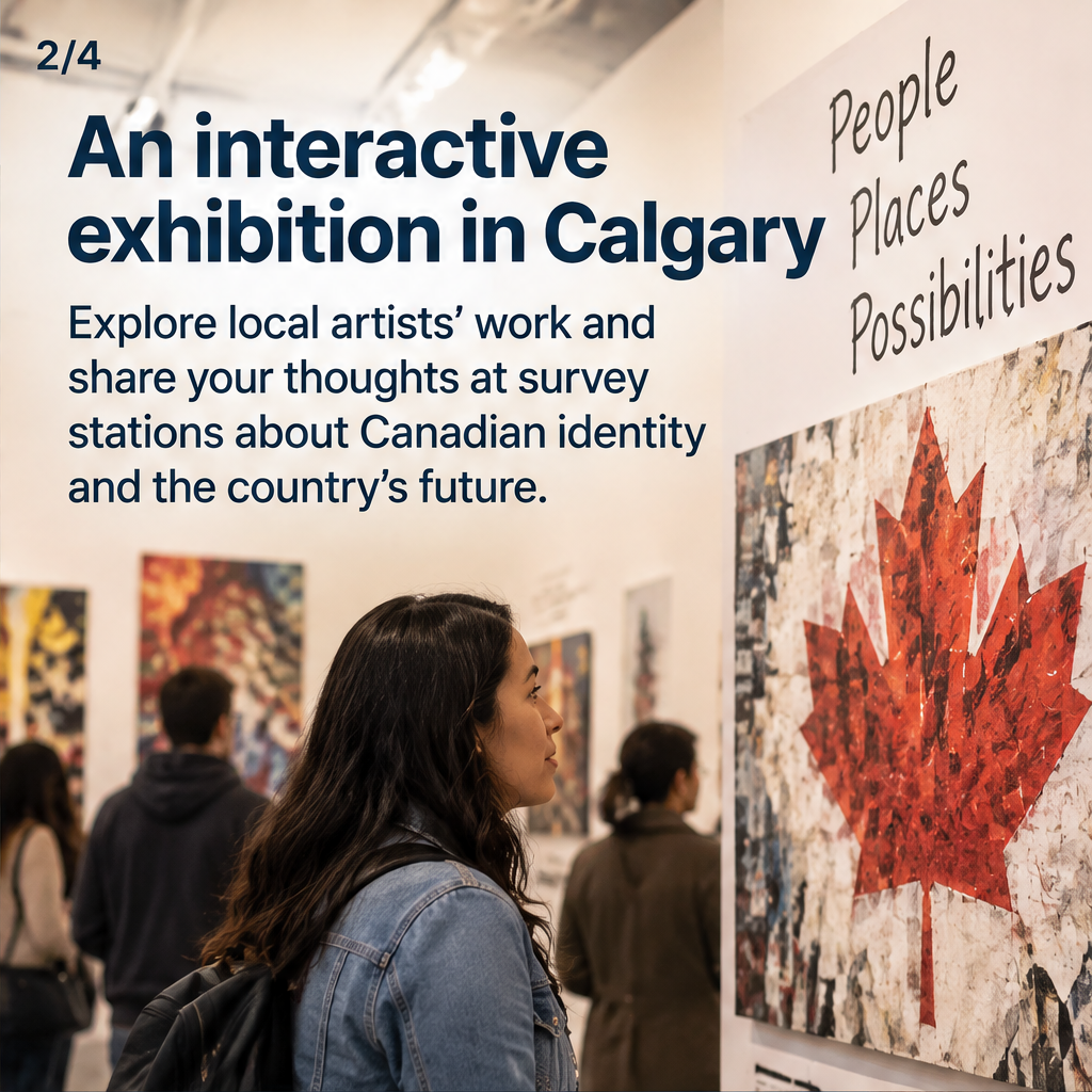 Interactive Exhibition, What does Canada Mean to You? — slide 2 of 5