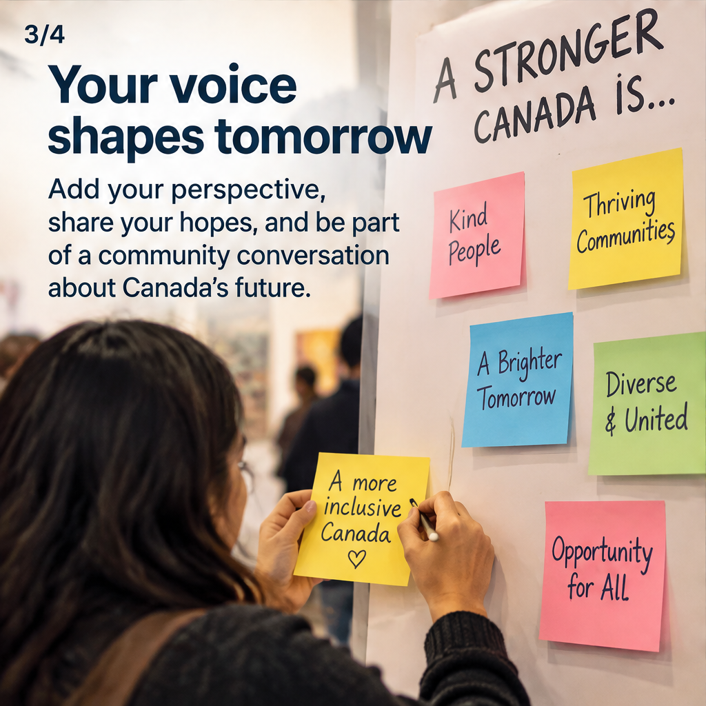 Interactive Exhibition, What does Canada Mean to You? — slide 3 of 5