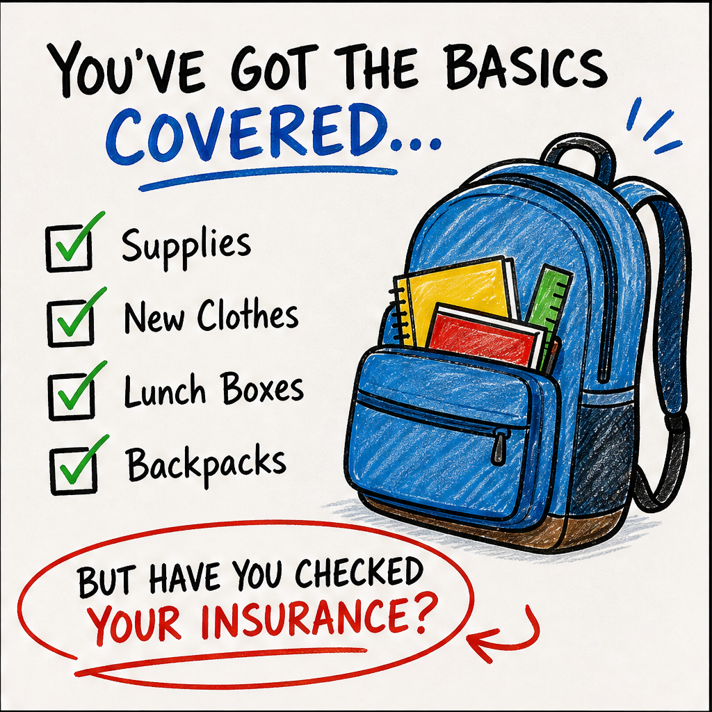 📚✏️ Back-to-School Checklist... Did You Forget This? 🎒

As the kids head back to school, you're probably checking off supplies, new clothes, lunch boxes, and backpacks...

But here's one thin — slide 2 of 5