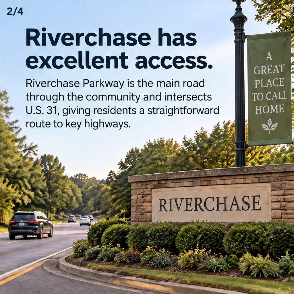 Riverchase commute access — slide 2 of 5