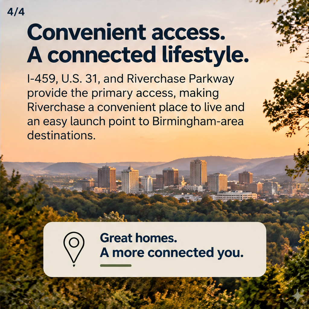 Riverchase commute access — slide 4 of 5
