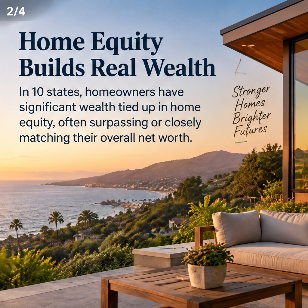 States Where Homeowners Have Most Home Equity — slide 2 of 5