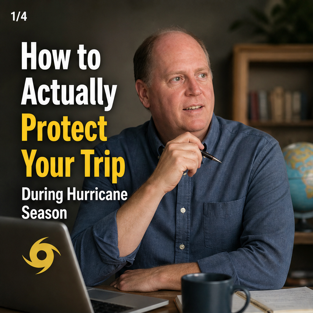How to Actually Protect Your Trip During Hurricane Season — slide 1 of 5