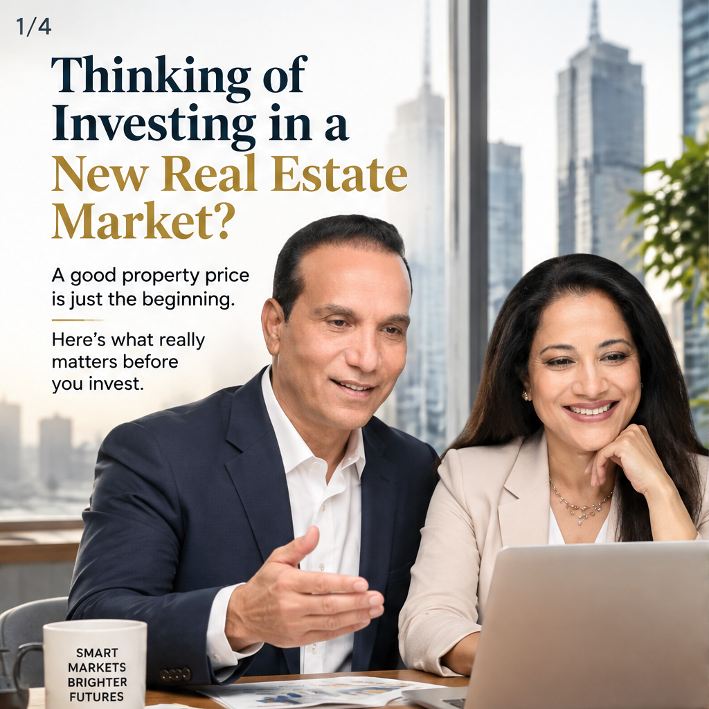 What Investors Should Look for Before Entering a New Real Estate Market — slide 1 of 5
