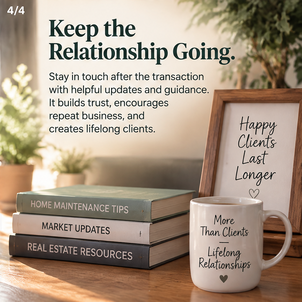How Real Estate Agents Can Deliver Consistent Value to Clients — slide 4 of 4