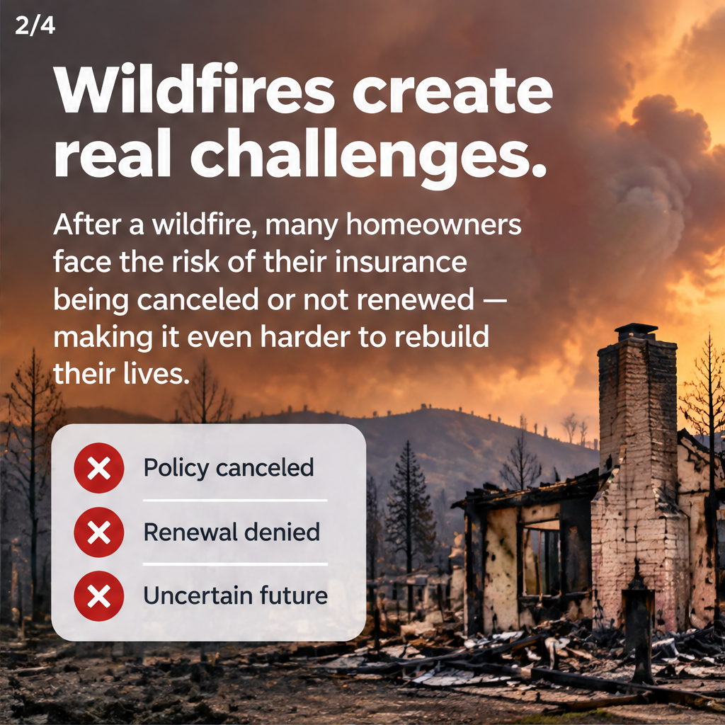 California homeowners get 2 years of postfire insurance protection under governor's bill — slide 2 of 5