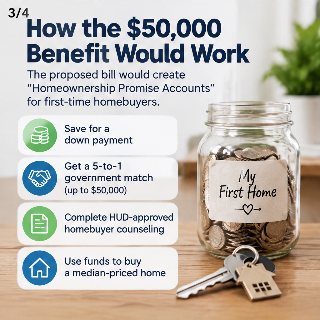 First-time homebuyers could get $50,000 under new bill — slide 3 of 4