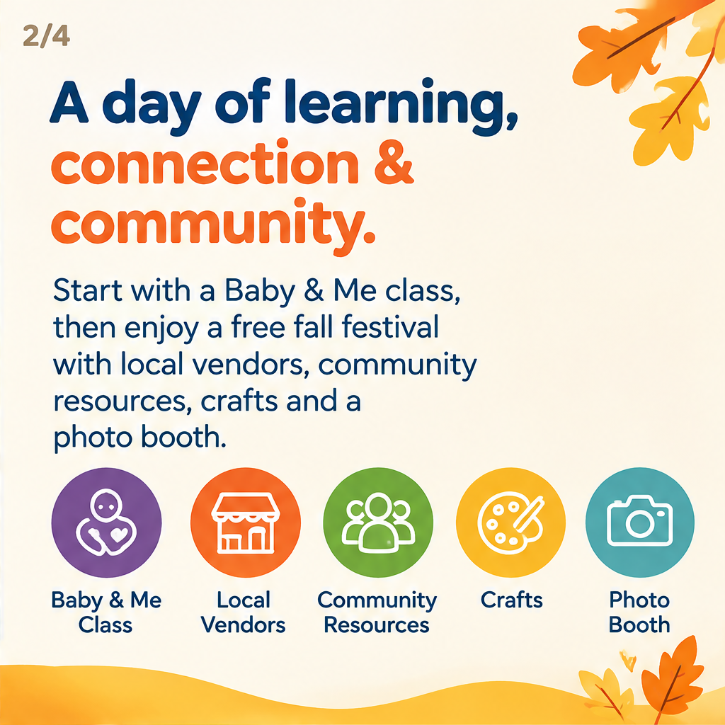 7th Annual Baby & Me Class and Fall Festival — slide 2 of 5