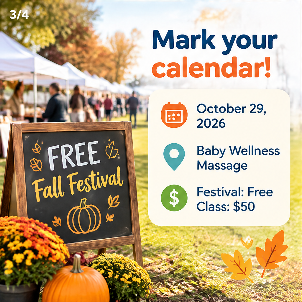 7th Annual Baby & Me Class and Fall Festival — slide 3 of 5