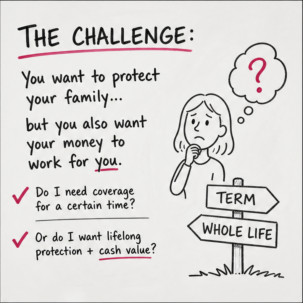 Term vs Whole Life — slide 2 of 4