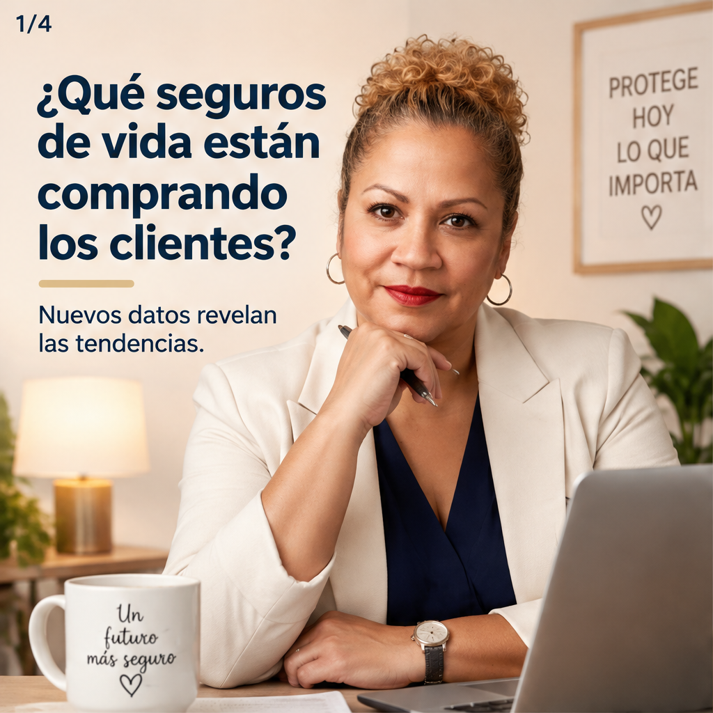 ¿Qué seguros de vida están comprando los clientes? Nuevos datos revelan las tendencias — slide 1 of 5