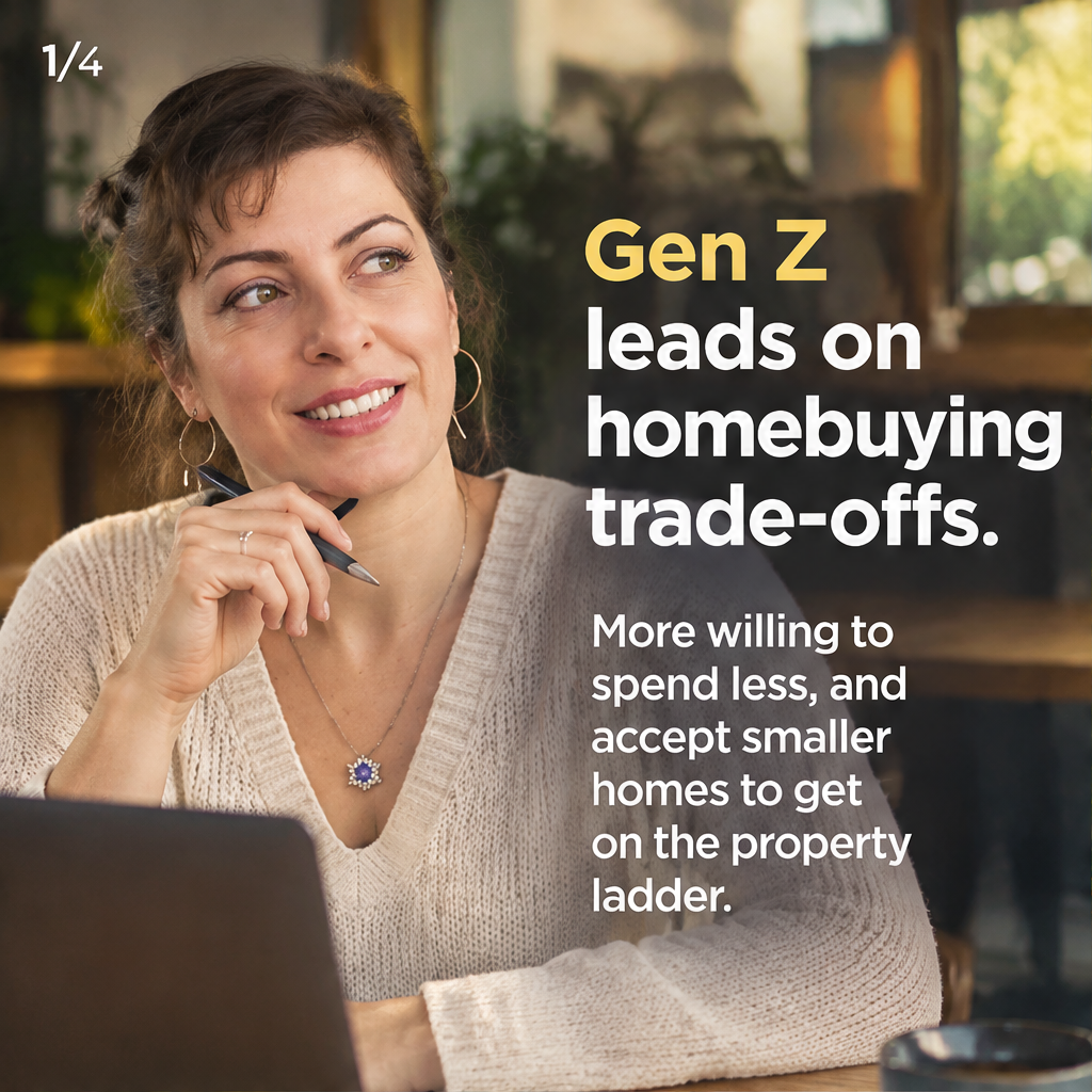 Gen Z buyers lead every generation on affordability trade-offs — slide 1 of 5