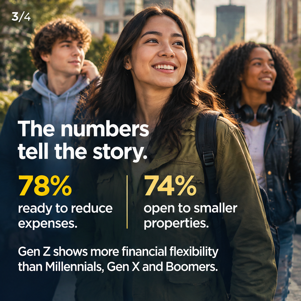 Gen Z buyers lead every generation on affordability trade-offs — slide 3 of 5