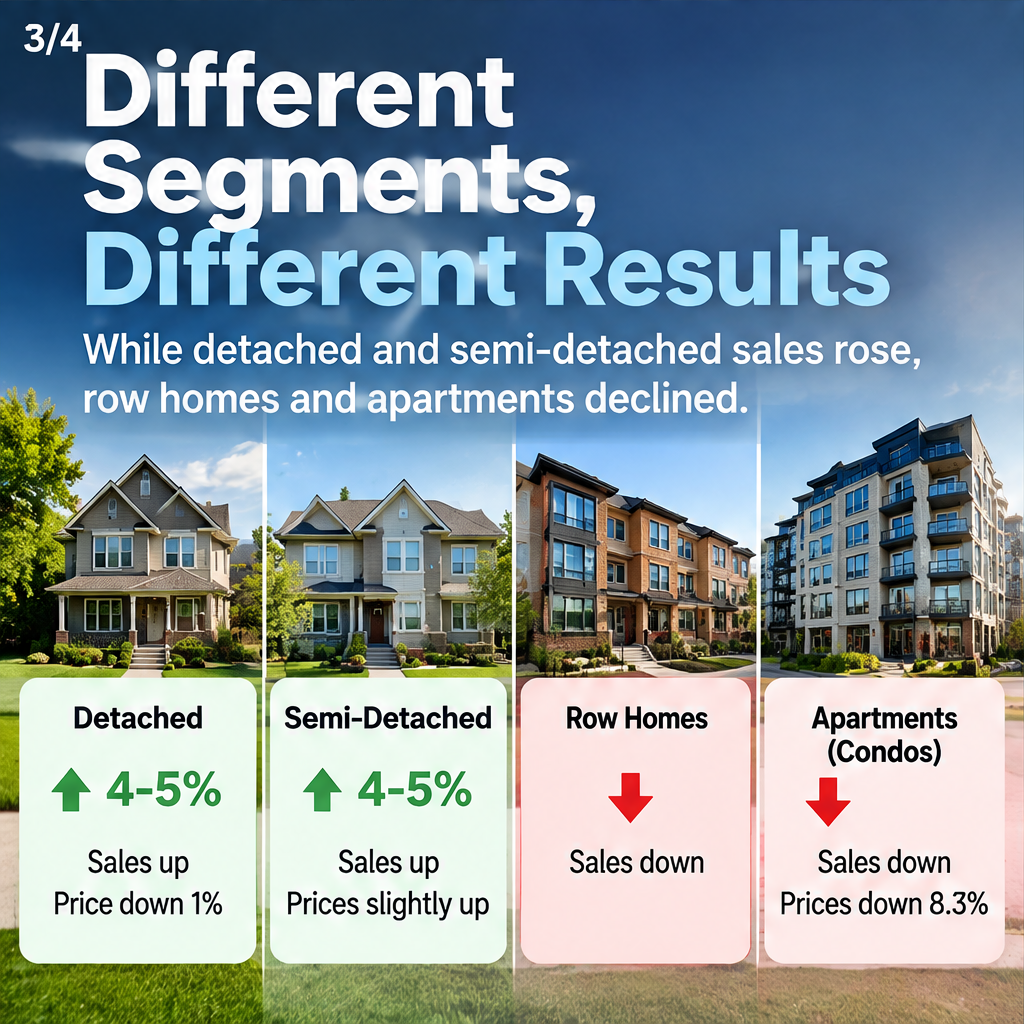 Calgary Housing Splits: Detached Up, Condos Down 8.3% — slide 3 of 5