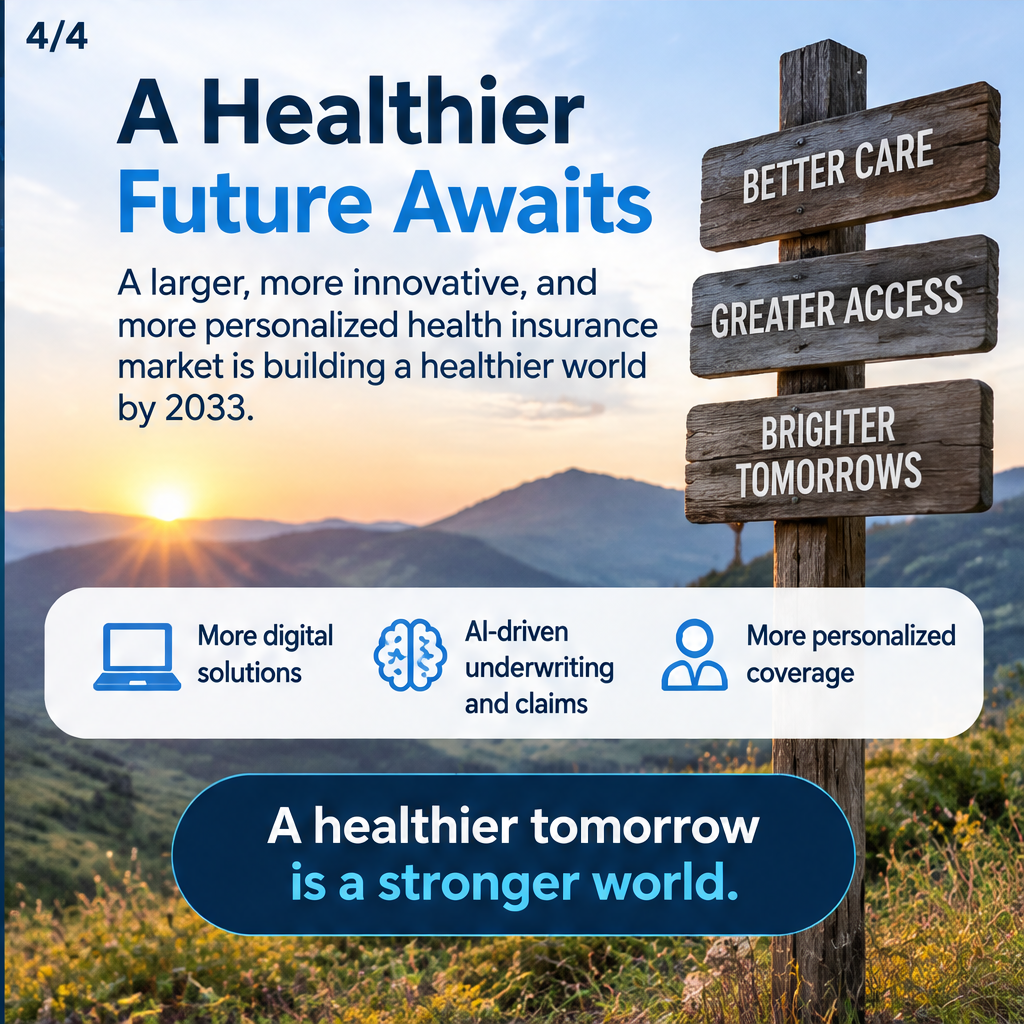 Health Insurance Market to Reach USD 4.35 Billion by 2033 at 6.4% — slide 4 of 5