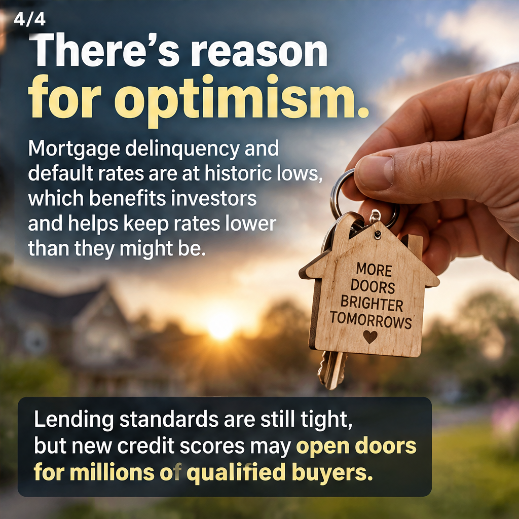 Homebuyers: Lending Standards Are Still Tight, but New Credit Scores May Help — slide 4 of 5