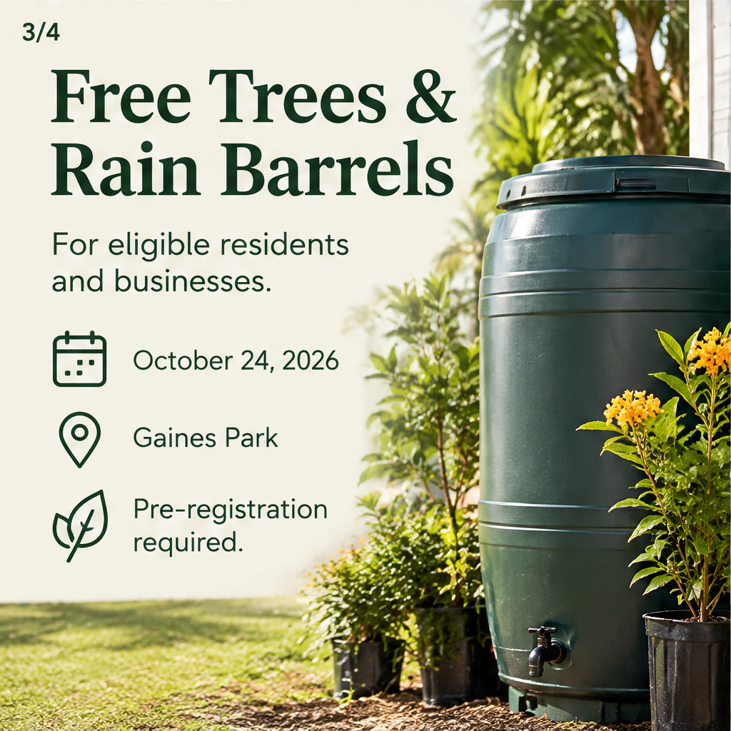 Native Trees and Rain Barrel Giveaway at Fall Festival — slide 3 of 5
