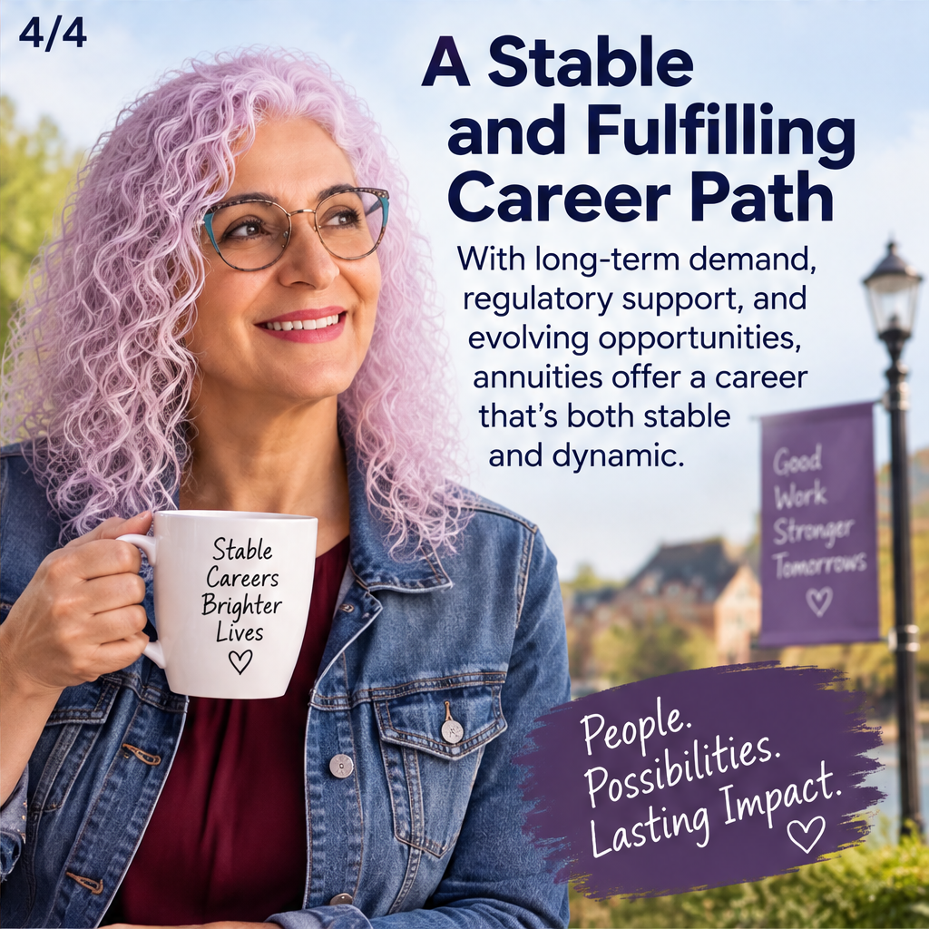 What Career Stability Looks Like in Annuities — slide 4 of 5