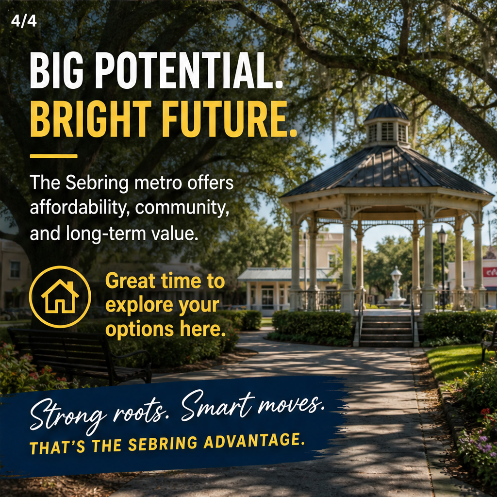 Cities with the fastest-growing home prices in the Sebring metro area — slide 4 of 5