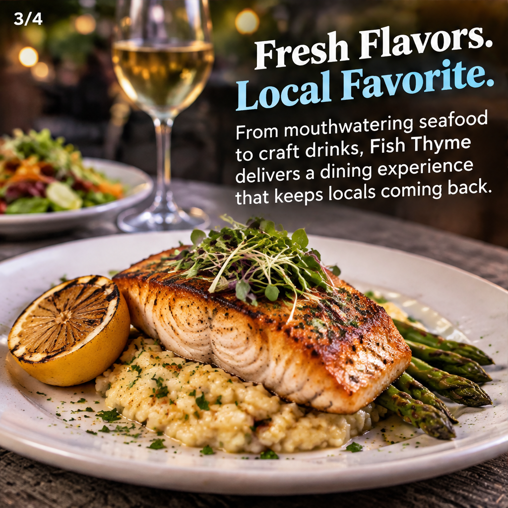 Fish Thyme Restaurant & Bar — slide 3 of 5