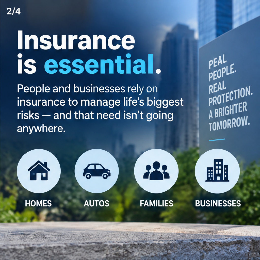 The Long-Term Demand for Insurance Professionals — slide 2 of 4