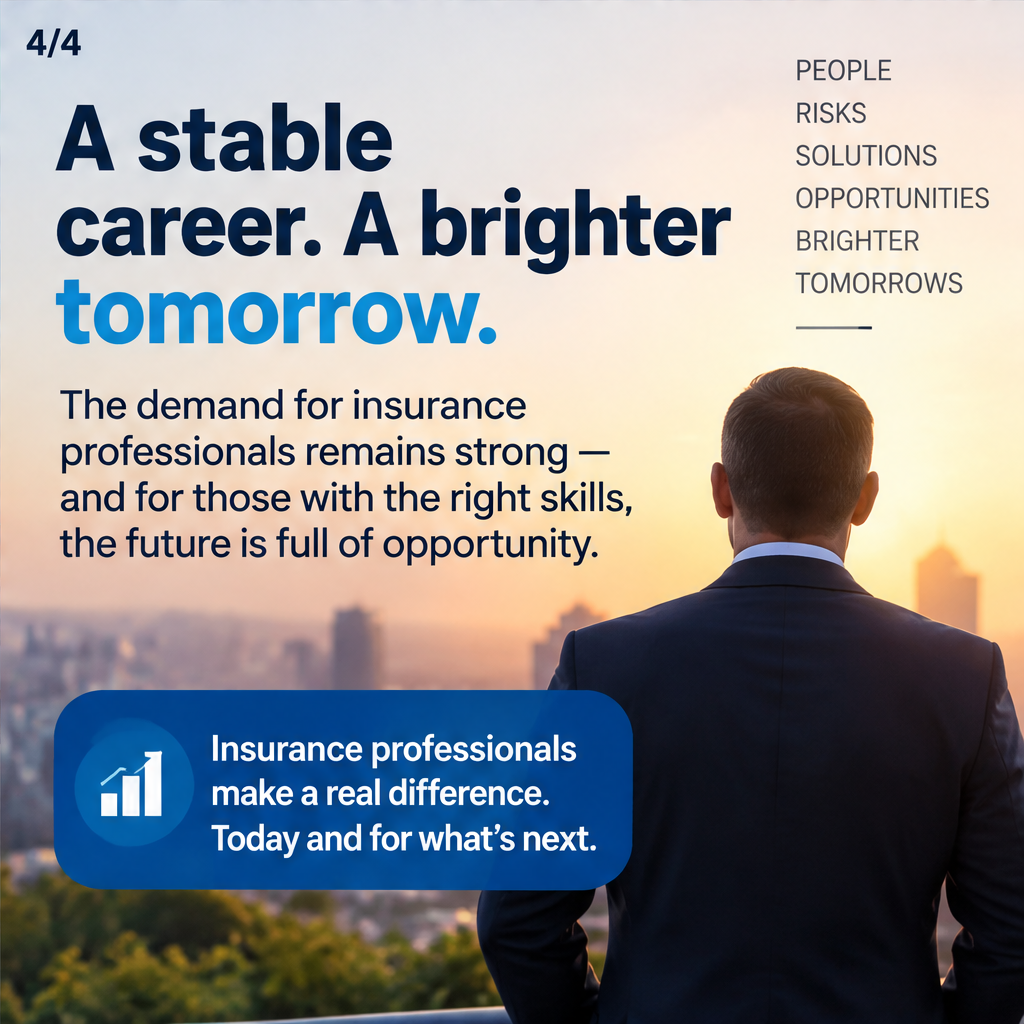 The Long-Term Demand for Insurance Professionals — slide 4 of 4