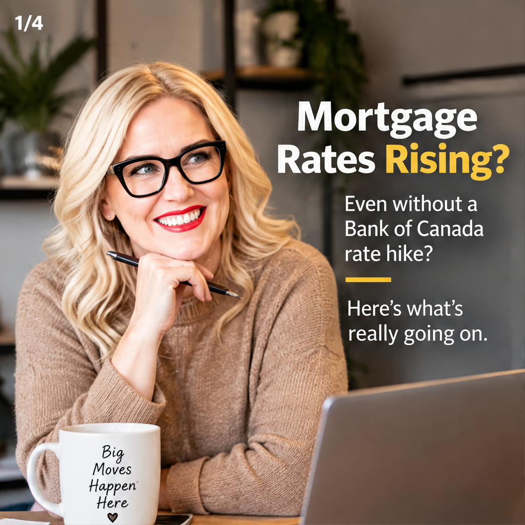 Mortgage Rates Rising—Without a Bank of Canada Hike? — slide 1 of 5