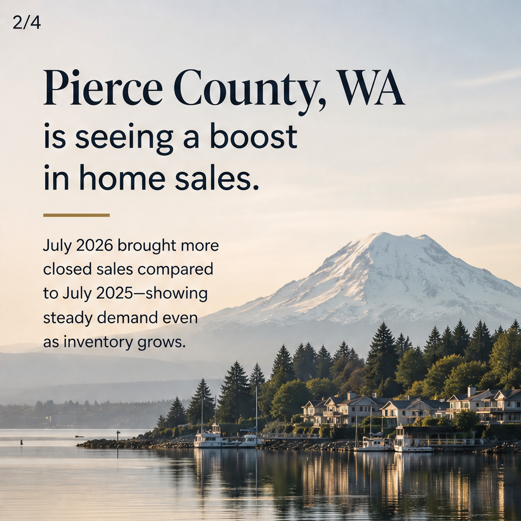 Home Sales Activity Rises in Pierce County — slide 2 of 5