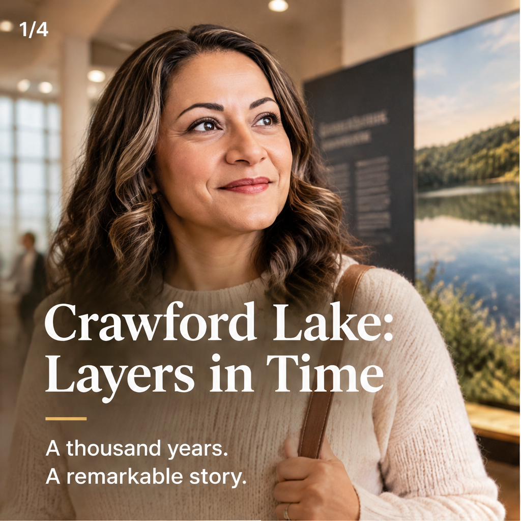 Crawford Lake: Layers in Time — slide 1 of 5