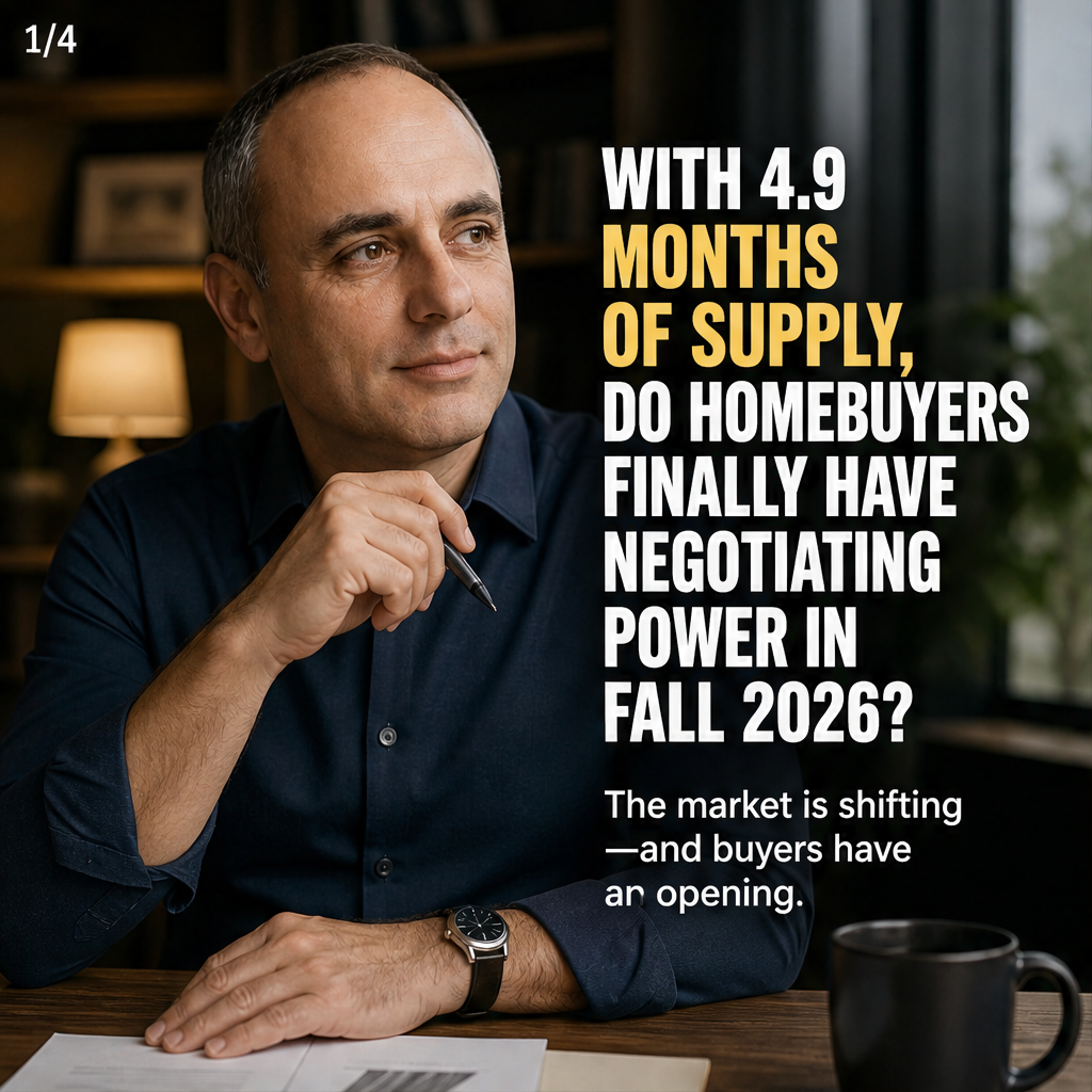 Homebuyers Gain More Choices and Bargaining Power for Fall 2026 — slide 1 of 5