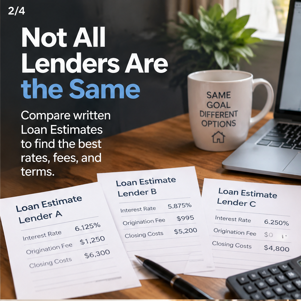 How to Choose a Mortgage Lender (2026) — slide 2 of 5