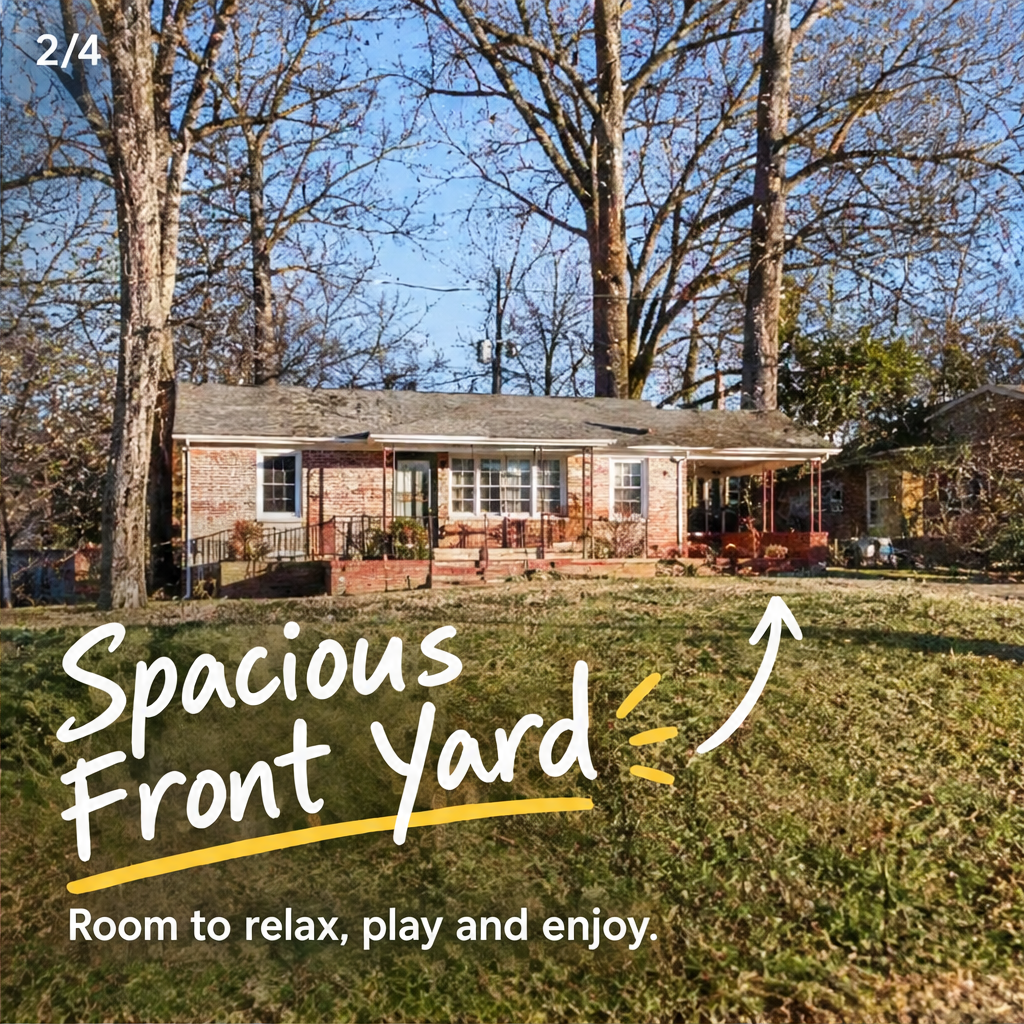 Memphis Home Opportunity: 3 Beds, 2 Baths for $75K — slide 2 of 5