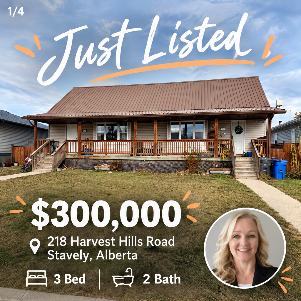218 Harvest Hills Road Stavely, Alberta T0L 1Z0 — slide 1 of 5