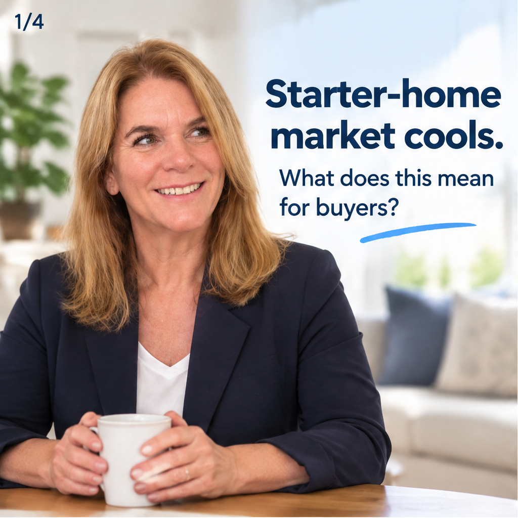 Starter-home market cools, buyers gain leverage — slide 1 of 5