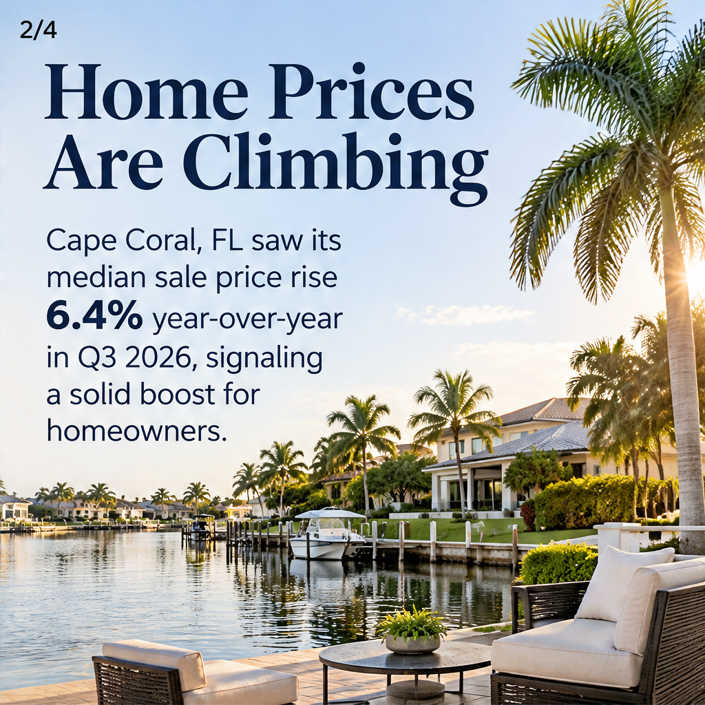 Cape Coral Home Prices Rise: Sellers See Gains — slide 2 of 5