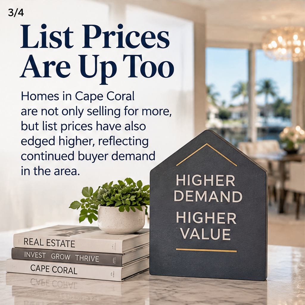 Cape Coral Home Prices Rise: Sellers See Gains — slide 3 of 5