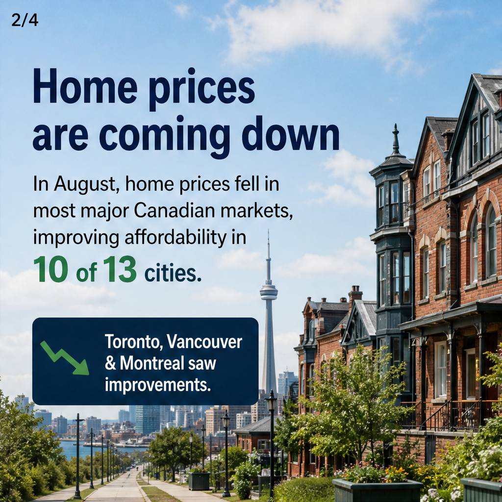 Home affordability improves in most Canadian markets — slide 2 of 5