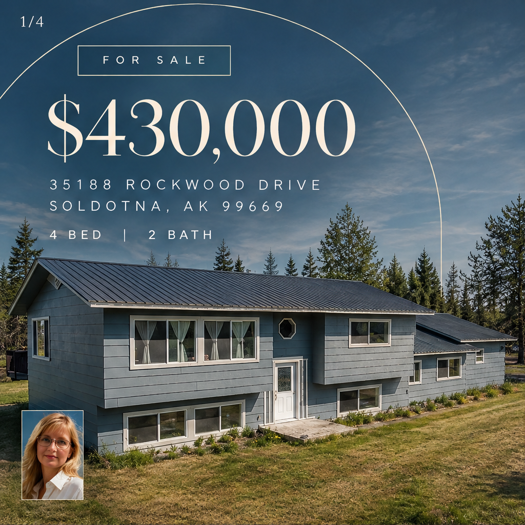 35188 Rockwood Drive, Soldotna, AK 99669 — slide 1 of 4