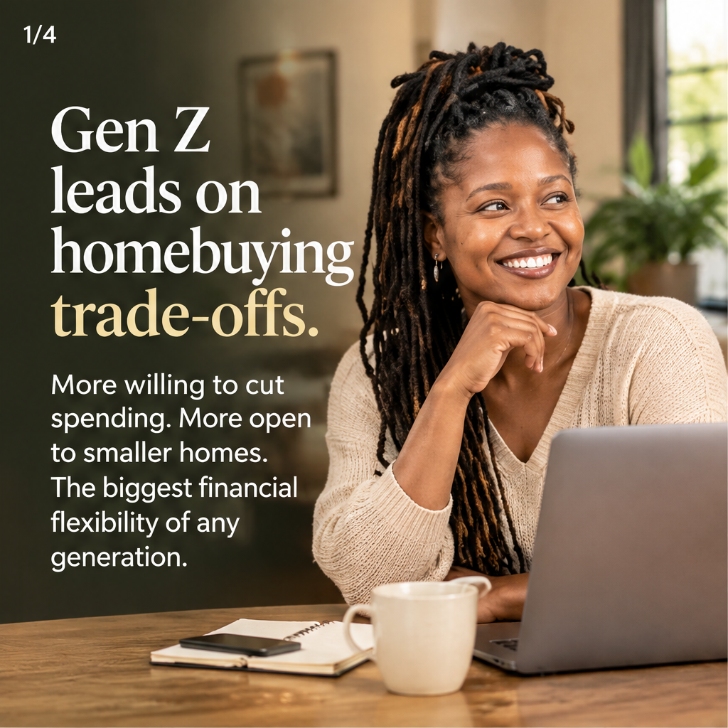 Gen Z buyers lead every generation on affordability trade-offs — slide 1 of 5