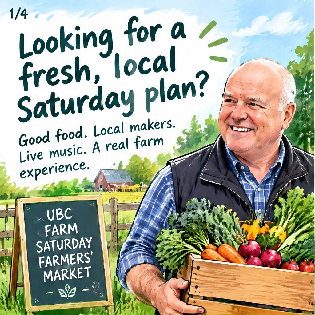 UBC Farm Saturday Farmers' Market — slide 1 of 5