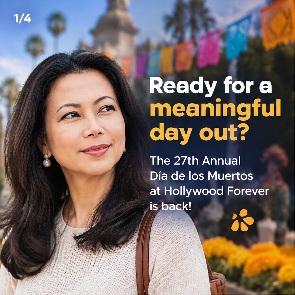 27th Annual Día de los Muertos at Hollywood Forever — slide 1 of 5