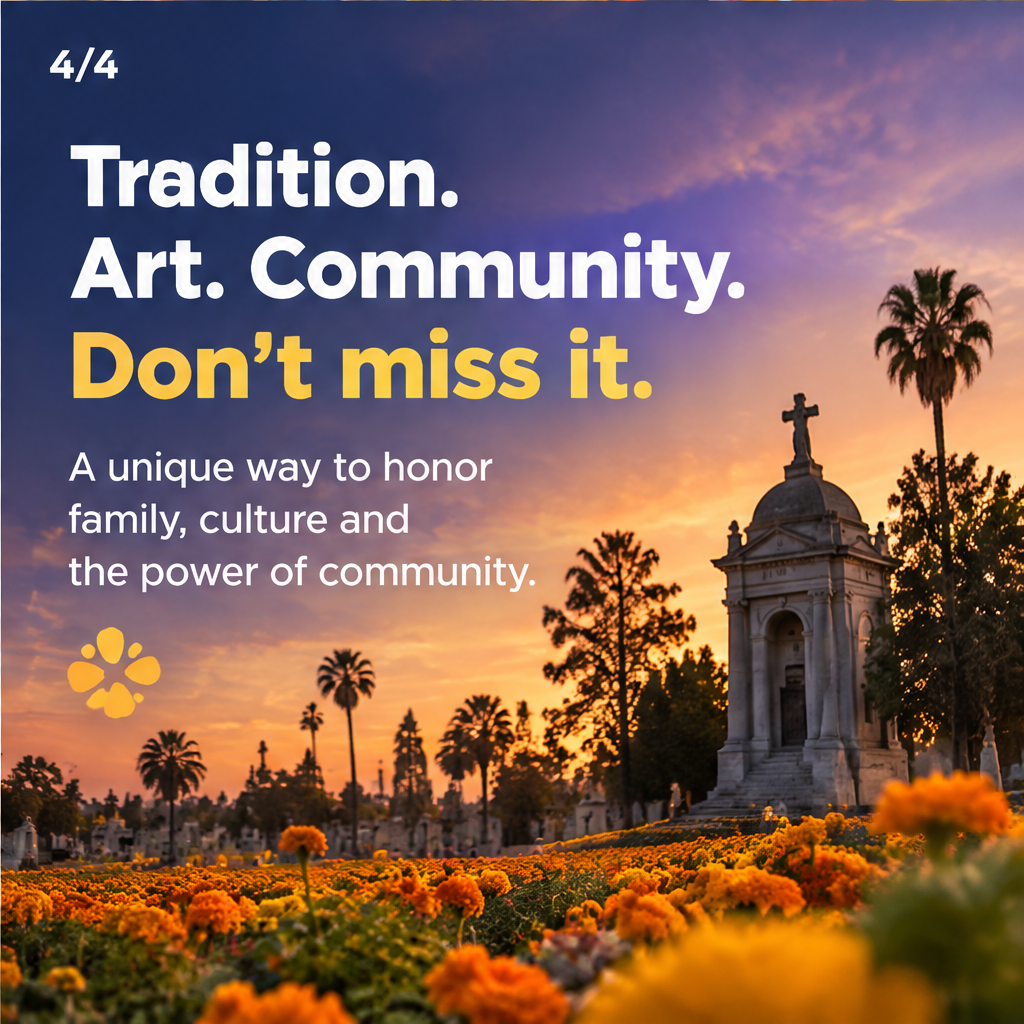 27th Annual Día de los Muertos at Hollywood Forever — slide 4 of 5