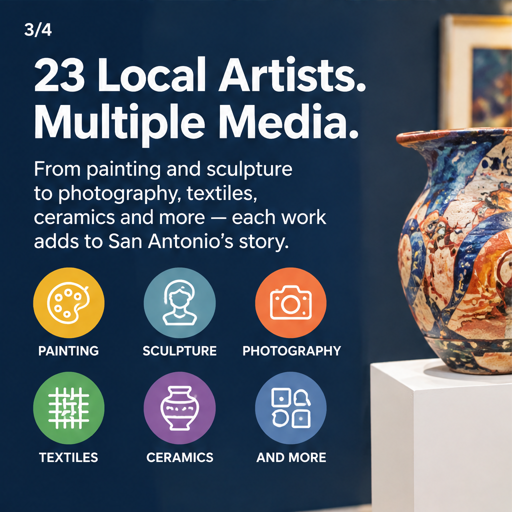 Built on Legacy: Artists of San Antonio — slide 3 of 5
