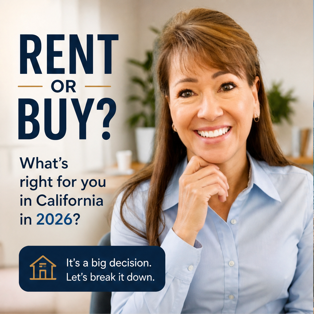 Should You Rent or Buy a Home in California in 2026? — slide 1 of 5